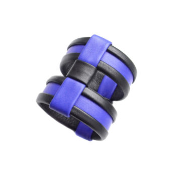 Bracciale-bangle in pelle-Cage
